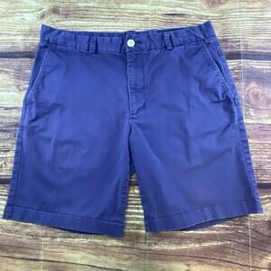 Vineyard Vines Mens Breaker Short Purple Cotton Preppy Chino Shorts 34
